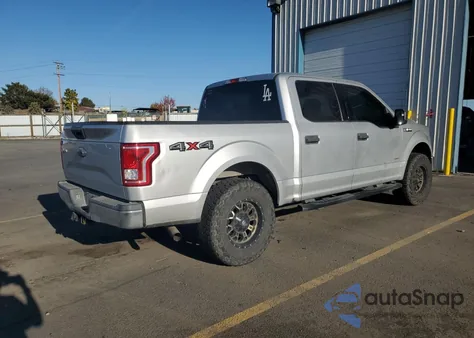 2015 Ford F150 Supercrew из США, поврежденный, VIN 1FTEW1EP8FKD11849